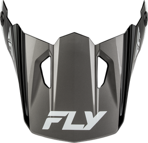 Fly Racing - Yth Kinetic Scrap Helmet Visor Black/white/grey Ys-yl - 73-2006VY