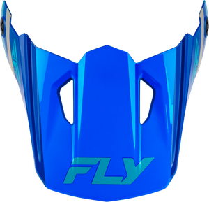 Fly Racing - Yth Kinetic Scrap Helmet Visor Blue/light Blue/grey Ys-yl - 73-2007VY