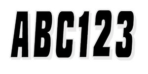 Hardline - Series 320 Registration Kit (black/silver) - BLKSI320