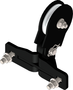Kfi - Quick Plow Pulley-steel Cable - 106680