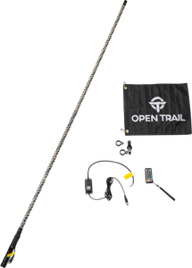 Open Trail - 6 Foot Rgb Led Whip Flag - DNA102-6FT