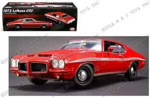 Acme 1:18 1972 Pontiac Lemans Gto (red) - Diecast