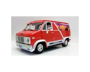 Acme 1:18 1976 Chevrolet G-series Van Good Times Machine - Limited 576 Pieces - Diecast