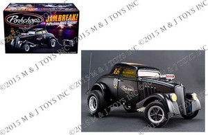 Acme 1:18 Porkchop Jailbrek -1933 Willys Gasser Black - Diecast