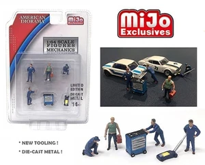American Diorama 1:64 Figures - Mechanics (die-cast) - Mijo Exclusives - Diecast