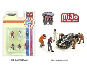 American Diorama 1:64 Mijo Exclusive Figures Race Day 1 - Diecast
