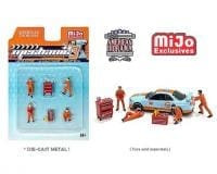 American Diorama 1:64 Mijo Exclusive Figures Set Mechanic Iii - Diecast