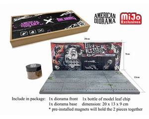 American Diorama 1:64 Mijo Exclusives La Street Art Diorama Lowrider - Limited Edition - Diecast