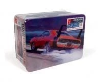 Amt Model Kit 1:25 1969 Dodge Charger Daytona United States Postal Service Auto Art Stamp Series Tin Box - Diecast