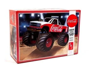 Amt Model Kit 1:25 Coca-cola Chevrolet Silverado Monster Truck (red/white) - Diecast