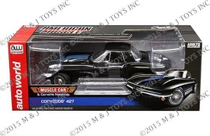 Auto World 1:18 American Muscle - 1967 Chevrolet Corvette 427 Sting Ray - Muscle Car & Corvette Nationals - Diecast