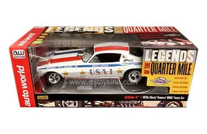 Auto World 1:18 Legends Of The Quarter Mile - Bruce Larson Usa-1 - 1970 Chevrolet Camaro Nhra Funny Car - Diecast