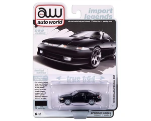 Auto World 1:64 1990 Mitsubishi Eclipse Gsx - Black - Premium 2024 Release 1 Version Limited Edition - Diecast