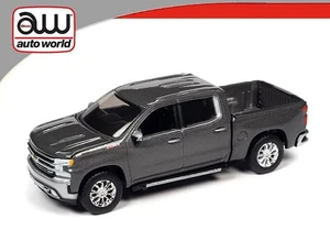 Auto World 1:64 2019 Chevrolet Silverado Ltz Z71 - Grey Metallic - Diecast