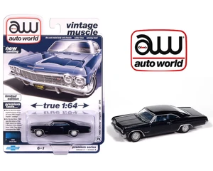 Auto World 1:64 2025 Premium Release 2 A - 1965 Chevrolet Impala Ss - Danube Blue - Diecast