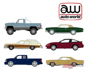 Auto World 1:64 2026 Premium Release 2 Assortment Version A - Diecast