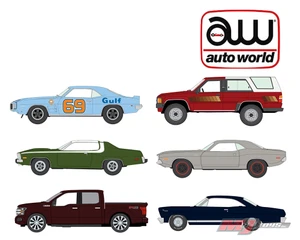 Auto World 1:64 2026 Premium Release 3 Assortment Version B - Diecast