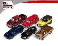 Auto World 1:64 Premium 2021 Release 3 Version A Assortment 6 Styles - Diecast