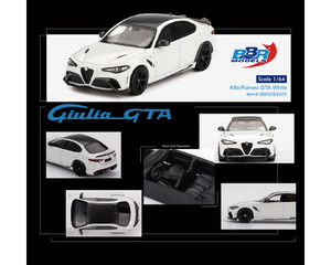 Bbr Models 1:64 Alfa Romeo Giulia Gta - White - Diecast