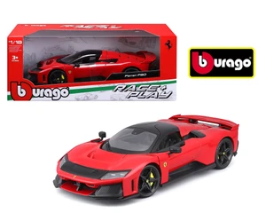 Bburago 1:18 Ferrari Race & Play - Ferrari F80 - Red - Diecast