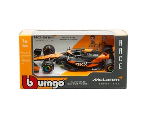 Bburago 1:43 Mclaren Formula 1 Team Mcl38 Miami Grand Prix 2024 #81 Oscar Piastri - Race - Diecast