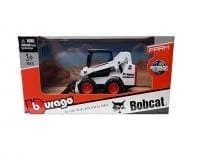 Bburago Bobcat S5900 Skid Steer Loader With Bucket 4.5" Farmland 10cm Moto - Diecast