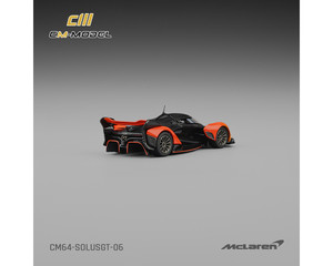 Cm Model 1:64 Mclaren Solus Gt 2023 Greenwood Festival Of Speed Timed Shootout Winner - Orange - Diecast