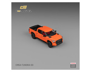 Cm Model 1:64 Toyota Tundra Trd - Lunar Rock Orange - Limited Edition - Diecast