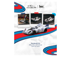 Curitiba 1:64 Porsche 917 Kh 24h Le Mans 1971 Winner #22 Dirty Version - Diecast