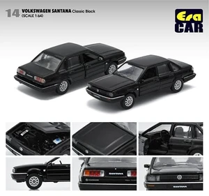 Era Car 1:64 Volkswagen Santana Black - Diecast