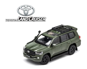 Gcd 1:64 Toyota Land Cruiser Lhd Off Road 4x4 2018 - Green - Diecast