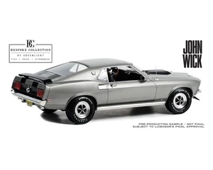 Greenlight 1:12 John Wick 1969 Ford Mustang Boss 429 Resin Vehicle - Bespoke Collection - Diecast