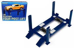 Greenlight 1:18 Adjustable Four-post Lift (blue) - Diecast