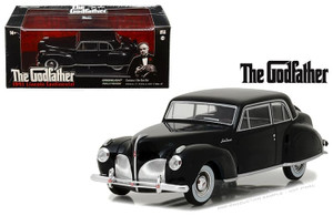 Greenlight 1:43 1941 Lincoln Continental - The Godfather - Hollywood - Diecast