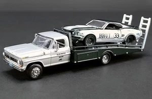 Greenlight 1:64 Acme - Allan Moffat - Trans Am Mustang & F-350 Ramp Truck (white/black) - Diecast