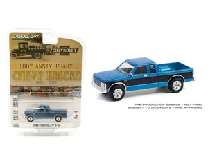 Greenlight 1:64 Anniversary Collection Series 13 - 1988 Chevrolet S-10 Extended Cab - 100th Anniversary Of Chevy Trucks Solid Pack - Diecast