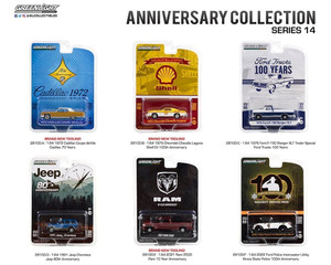 Greenlight 1:64 Anniversary Collection Series 14 Assortment - Diecast