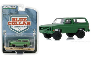 Greenlight 1:64 Blue Collar Series 6 2019 - 1988 Chevrolet K5 Blazer (green) - Diecast