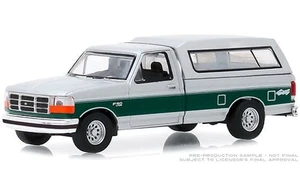 Greenlight 1:64 Blue Collar Series 6 2019 - 1996 Ford F100 Camper Shell (silver) - Diecast