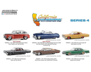 Greenlight 1:64 California Lowriders Series 4 - 6 Assortment - Diecast
