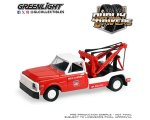 Greenlight 1:64 Dually Drivers Series 17 - 1971 Chevrolet C-30 Dually Wrecker - Phillips 66 Solid Pack - Diecast