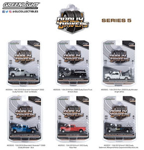 Greenlight 1:64 Dually Drivers Series 5 Assortment (6 Styles) - Diecast