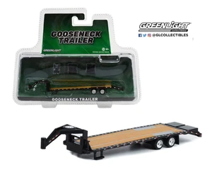 Greenlight 1:64 Gooseneck Trailer (black) - Hobby Exclusive - Diecast