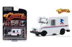 Greenlight 1:64 Hollywood Series 29 - Cheers (1982-93 Tv Series) - Cliff Clavins U.s. Mail Long-life Postal Delivery Vehicle (llv) (white) - Diecast