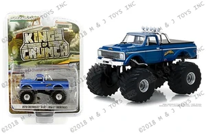 Greenlight 1:64 Kings Of Crunch Series 2 - 1970 Chevrolet K-10 Usa-1 Heritage (blue) - Diecast