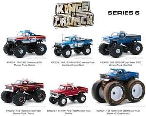 Greenlight 1:64 Kings Of Crunch Series 6 Assortment (6 Styles) - Diecast