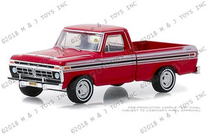 Greenlight 1:64 Mecum Auctions Series 3 - 1977 Ford F-100 (red/white Stripes) - Diecast
