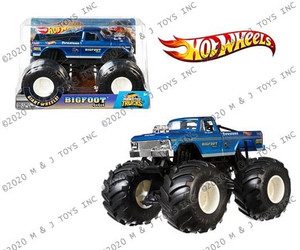 Hot Wheels 1:24 Monster Trucks - Bigfoot 4x4x4 (blue) - Diecast