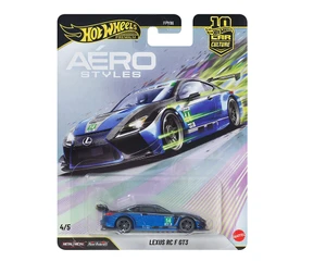 Hot Wheels 1:64 Car Culture 10th Anniversary 2026 U Case - Aero Style - Lexus Rc F Gt3 - Solid Pack - Diecast