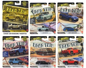 Hot Wheels 1:64 Car Culture 10th Anniversary 2026 V Case -road Trip Assortment - Diecast
